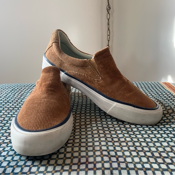 Anthropologie SeaVees Hawthorne Slip On Cordies Sneakers - Picture 2 of 12